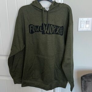 Men's Olive Hoodie